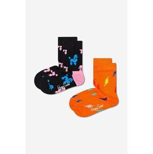 Dětské ponožky Happy Socks Poodle 2-pack Skarpetki dziecięce Happy Socks 2-pak Poodle KPDL02-9300