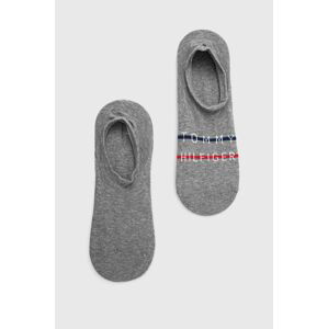 Ponožky Tommy Hilfiger 2-pack pánské, béžová barva