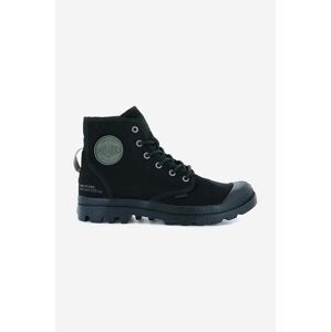 Kecky Palladium Pampa Hi Htg Supply dámské, černá barva