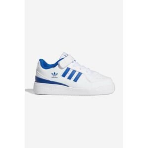Dětské sneakers boty adidas Originals FY7986 Forum Low bílá barva