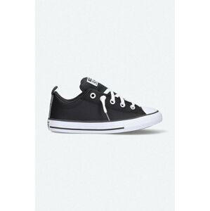 Dětské tenisky Converse Chuck Taylor All Star Street černá barva