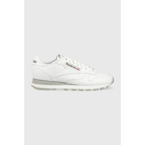 Kožené sneakers boty Reebok Classic Classic Leather bílá barva, GY3558.100008789-FTWWHT/PUG