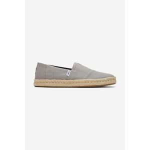 Espadrilky Toms Alpargata Rope šedá barva