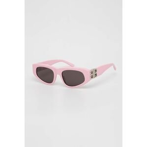Sluneční brýle Balenciaga BB0095S dámské, růžová barva