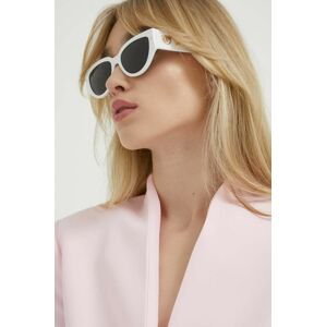 Sluneční brýle Chiara Ferragni dámské, bílá barva