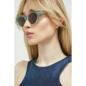 Sluneční brýle Love Moschino dámské, pruhledná barva