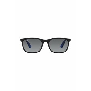 Dětské sluneční brýle Ray-Ban Junior tmavomodrá barva, 0RJ9076S-Polarized