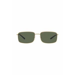 Sluneční brýle Armani Exchange pánské, béžová barva