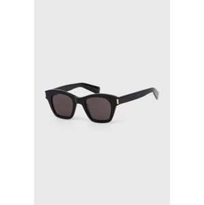 Sluneční brýle Saint Laurent 592 černá barva