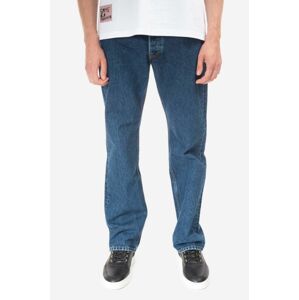 Bavlněné džíny Wood Wood Al Rigid Denim Straight Fit 12235804-7051 LIGHT RINSE