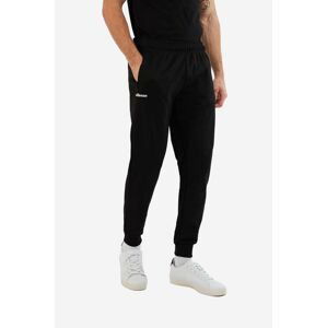 Tepláky Ellesse černá barva, hladké, SHR04351-BLACK