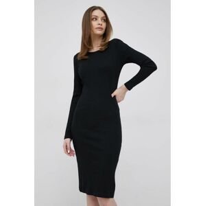 Šaty Vero Moda černá barva, mini