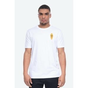 Bavlněné tričko Wood Wood bílá barva, s potiskem, 12035715.2334-BRIGHTW