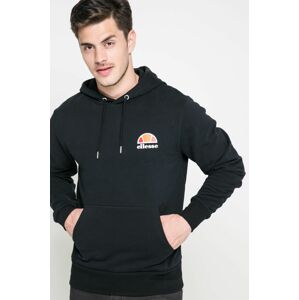 Mikina Ellesse pánská, černá barva, s kapucí, s potiskem, shs02216-athlGREY