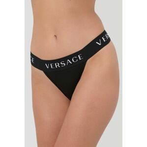 Tanga Versace černá barva