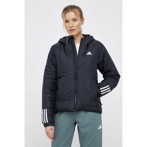 Bunda adidas Performance GU3957 dámská, černá barva, přechodná, GU3957-BLACK