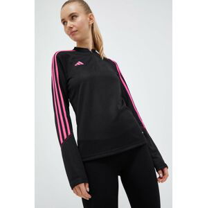 Tréninková mikina adidas Performance Tiro 23 černá barva, s aplikací