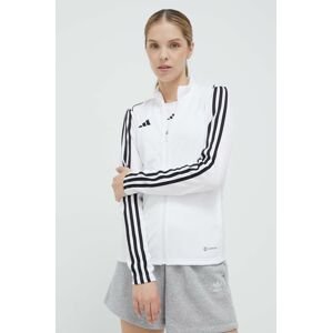 Tréninková mikina adidas Performance Tiro 23 League bílá barva, s aplikací, HS3513