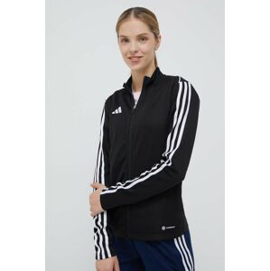 Tréninková mikina adidas Performance Tiro 23 League černá barva, s aplikací, HS3515