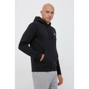 Mikina adidas Originals pánská, černá barva, s kapucí, s aplikací, IM4522