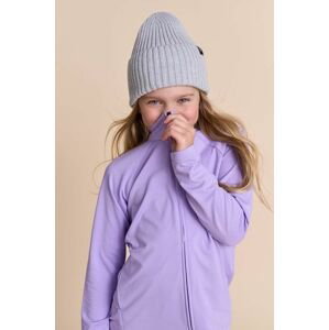 Dětská bavlněná čepice Reima Hattara šedá barva
