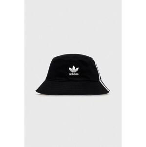 Bavlněná čepice adidas Originals černá barva