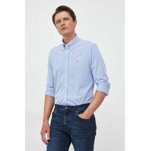 Košile Tommy Hilfiger pánská, slim, s límečkem button-down