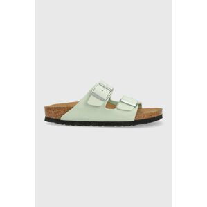 Pantofle Birkenstock Arizona dámské, zelená barva, 1024092