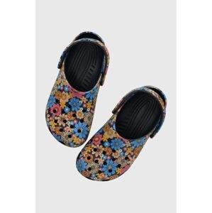 Pantofle Crocs Classic Retro Floral Clog dámské, 208954