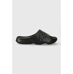 Pantofle New Balance SUFHUPK3 černá barva