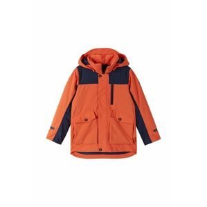 Dětská bunda Reima Mainala oranžová barva