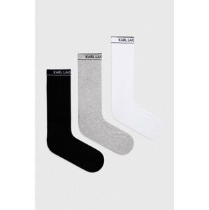 Ponožky Karl Lagerfeld 3-pack pánské