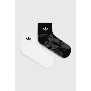 Ponožky adidas Originals černá barva