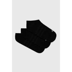 Ponožky adidas 3-pack černá barva