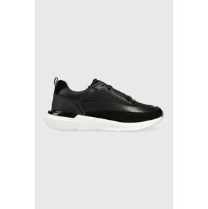 Sneakers boty Calvin Klein FLEXI RUNNER LACE UP černá barva, HW0HW01581