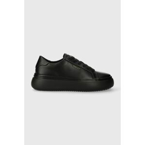 Kožené sneakers boty Gant Jennise černá barva, 27531186.G00
