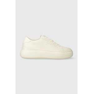 Kožené sneakers boty Gant Jennise bílá barva, 27531186.G29