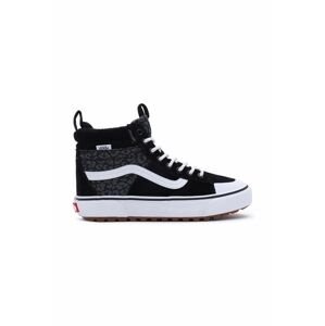 Semišové sneakers boty Vans SK8-Hi MTE-2 černá barva, VN0007NKBZW1