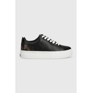 Sneakers boty Guess FL7GNL ELE12 černá barva, GIANELE