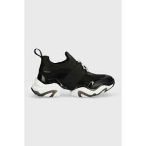 Sneakers boty Karl Lagerfeld GEMINI černá barva, KL62323