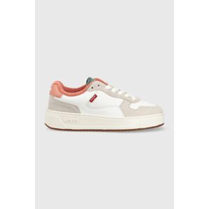 Sneakers boty Levi's GLIDE S béžová barva, D7522.0005