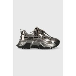 Sneakers boty Steve Madden Kingdom stříbrná barva, SM11002519