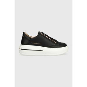 Kožené sneakers boty Alexander Smith Lancaster černá barva, ASAYR1D30BLK