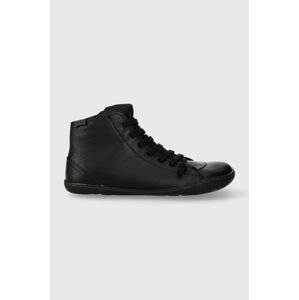 Kožené sneakers boty Camper Peu Cami černá barva, K400509.018