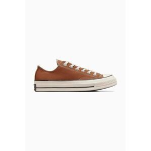 Tenisky Converse Chuck 70 dámské, hnědá barva, A04591C