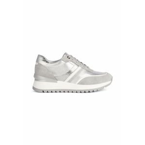 Sneakers boty Geox D DESYA A stříbrná barva, D3500A 0Y222 C0898