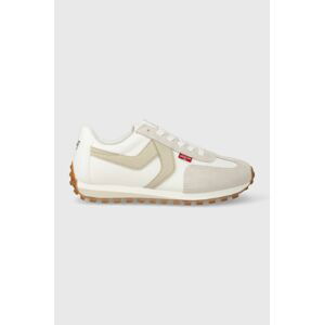 Sneakers boty Levi's STRYDER RED TAB S béžová barva, 235401.151