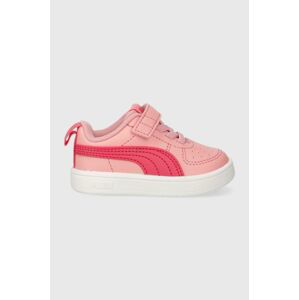 Dětské sneakers boty Puma Rickie AC Inf růžová barva