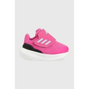 Dětské sneakers boty adidas RUNFALCON 3. AC I růžová barva