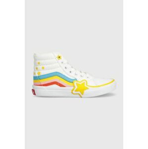 Dětské tenisky Vans SK8-Hi Rainbow Star bílá barva